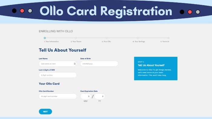Ollo-Card-Registration